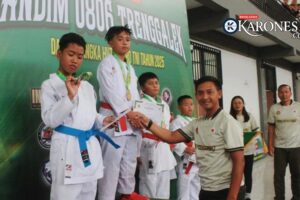Ratusan Karateka Muda Ramaikan Kejuaraan Dandim 0806/Trenggalek