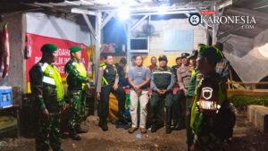 Cegah Kejahatan Malam, Babinsa dan Komduk Sisir Titik Rawan di Bantargebang