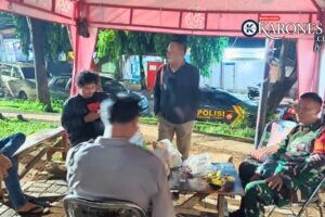 TNI–Polri dan Warga Satukan Langkah, Gelar Ronda Bersama di Manggarai