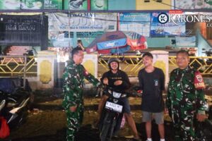 Patroli Gabungan Koramil 03/Srp Bikin Serpong Makin Aman