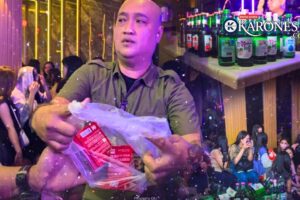 Operasi Pol PP Tangsel di Karaoke Serpong, 41 LC, Kontrasepsi dan 99 Botol Miras Disita