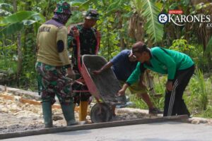 TMMD Gunungkidul: Sinergi TNI dan Warga Bangun Desa dengan Semangat Sosial