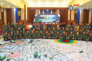 Latihan Posko I Penanggulangan Bencana Alam Korem 071/WK Resmi Ditutup