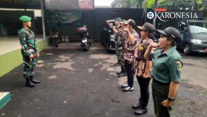 Koramil 05/Cpt dan Komduk Perkuat Sinergi Kebangsaan Lewat Apel Bersama