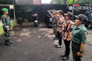 Koramil 05/Cpt dan Komduk Perkuat Sinergi Kebangsaan Lewat Apel Bersama