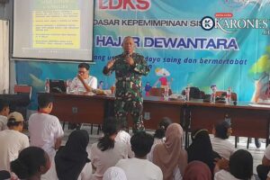 Danramil Ciputat Bina Disiplin Siswa PKBM KH Dewantara Jadi Generasi Pancasila & Anti-Tawuran