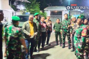Patroli Gabungan Kodim Bersama Komduk Jaga Situasi Nyaman dan Cegah Potensi Gangguan