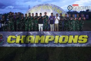 Fingky FC Tumbangkan Roda Top FC, Dandim Cup 2025: Simbol Kebersamaan TNI dan Warga