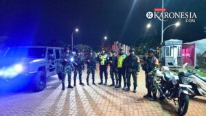 Babinsa Tigaraksa Bangun Keamanan Kolektif Lewat Patroli Sinergi Komduk