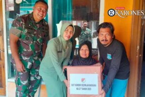 Koramil Serpong Gelar Doa dan Santunan di HUT ke-27 Korem 052/Wijayakrama