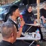 Ketua FKPPI Cab 2708 Tangsel, Agus Asnawi memberikan arahan saat rapat persiapan retreat.