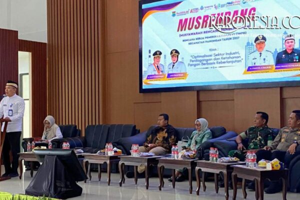 Danramil Panongan menghadiri Musrenbang Kecamatan Panongan 2027