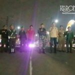 Sinergi personel TNI Kodim 0506/Tgr dan Komduk saat patroli malam di wilayah Tangerang.
