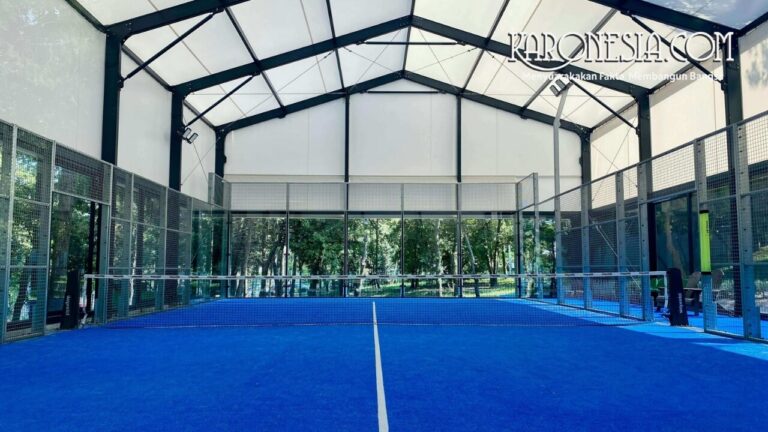 Lapangan padel baru di kota untuk bermain olahraga