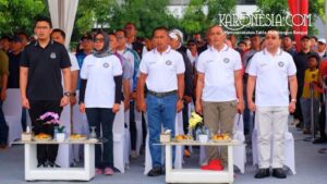 Dandim 0507/Bekasi menghadiri acara Countdown Porprov XV Jawa Barat 2026 di Kota Bekasi.