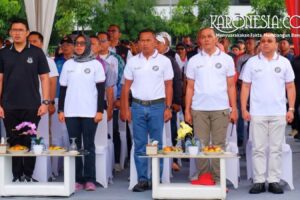 Dandim 0507/Bekasi menghadiri acara Countdown Porprov XV Jawa Barat 2026 di Kota Bekasi.