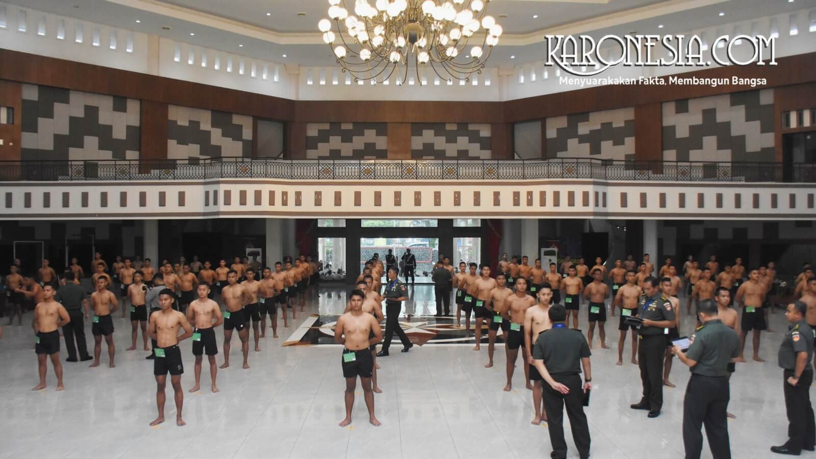 Suasana Sidang Pemilihan Tingkat Panda Caba PK TNI AD di Kodam IV Diponegoro