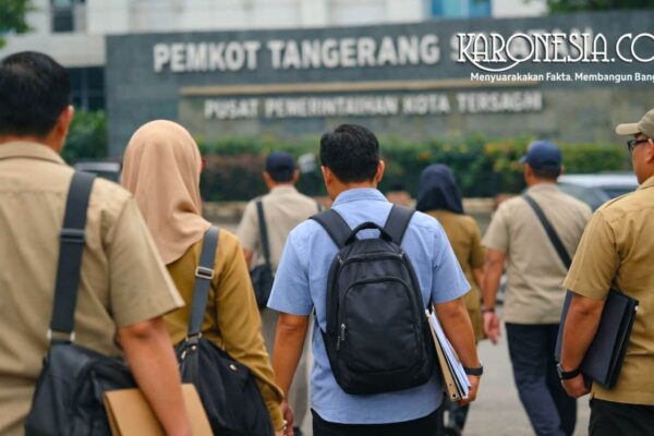 Pegawai honorer di lingkungan Pemkot Tangerang Selatan terdampak kebijakan penghapusan non-ASN.