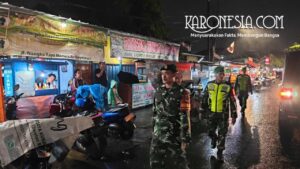 Babinsa Koramil Kranji patroli wilayah Bekasi