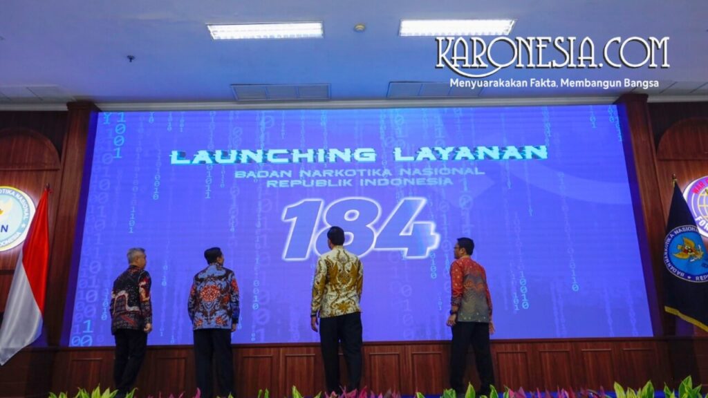 Kepala BNN meresmikan layanan Call Center 184 di Jakarta
