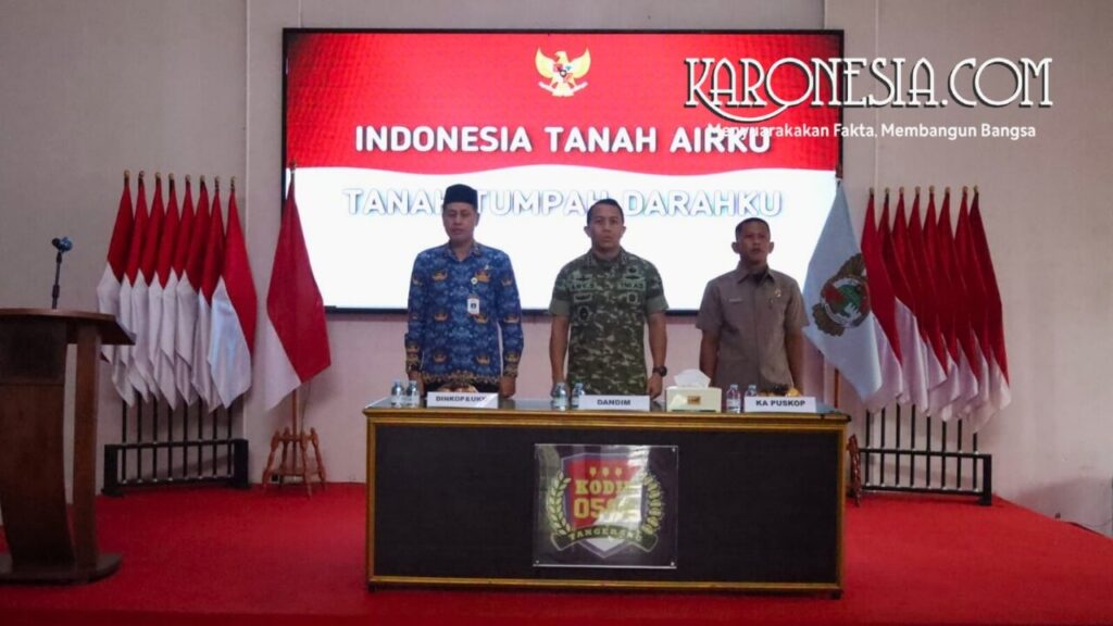 Dandim 0506 Tangerang Kolonel Ary Sutrisno membuka RAT koperasi Kartika Sidayaguna