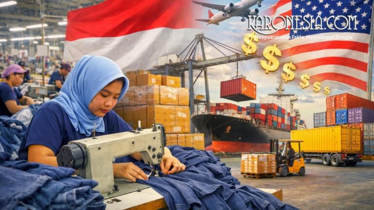 Aktivitas ekspor produk tekstil Indonesia menuju pasar Amerika Serikat