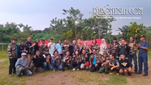 Anggota FKPPI Tangsel berkumpul saat konsolidasi jelang Kopdar 2026 di Serpong