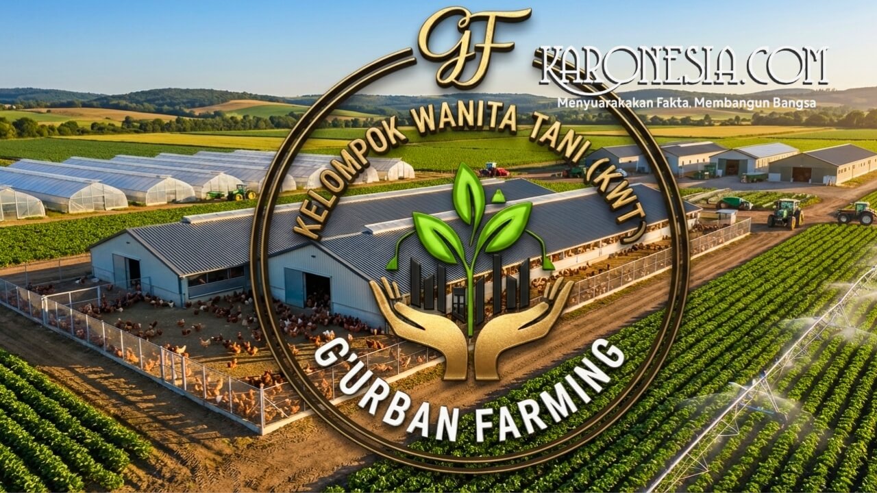 Logo Kelompok Wanita Tani Gerakan Urban Farming (KWT-GUF)