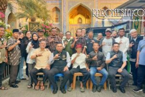 Warga dan pengurus Poros Madani mengikuti munggahan Tangsel jelang Ramadhan