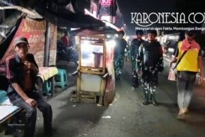 Babinsa-Komduk Gencarkan Patroli Malam di Area Rawan Kejahatan