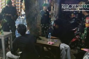 Babinsa Tangerang Patroli Malam Cegah Tawuran dan Balap Liar