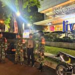 personel Koramil 07 Pondok Aren patroli malam di Bintaro Tangerang Selatan