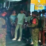 patroli sahur TNI Polri bersama warga di Cipayung Jakarta Timur