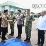 Pangdam IV Diponegoro menyambut Wapres Gibran Rakabuming pada pengamanan kunjungan Wapres di Semarang