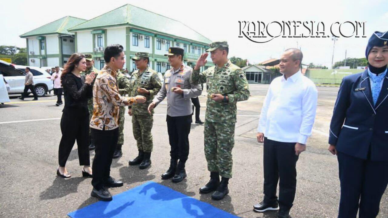 Pangdam IV Diponegoro menyambut Wapres Gibran Rakabuming pada pengamanan kunjungan Wapres di Semarang