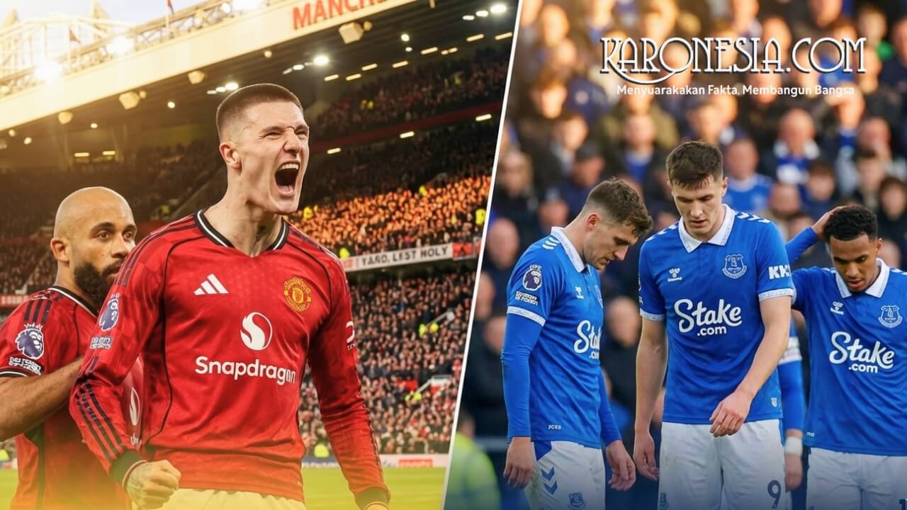 Benjamin Sesko cetak gol untuk Manchester United
