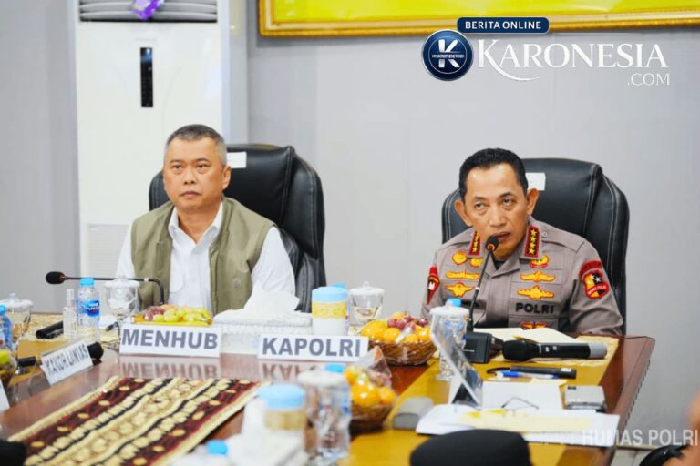 Menhub dan Kapolri rapat arus balik