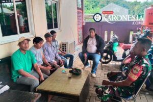 Babinsa Legok Ingatkan Warga Amankan Rumah Saat Lebaran