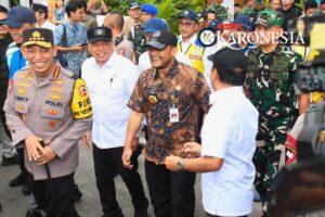 Pangdam IV/Diponegoro Hadiri Flag Off One Way Arus Balik di Gerbang Tol Kalikangkung