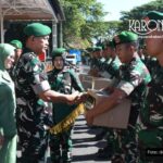 Pangdam IV/Diponegoro Serahkan THR dan Bingkisan Lebaran 1447 H kepada Prajurit TNI