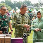 Pangdam Jaya Hadirkan Bazar Murah dan Bingkisan Ramadhan bagi Prajurit dan Warakawuri