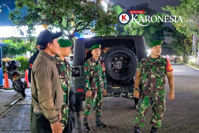 Babinsa patroli pasca Lebaran di Tangerang