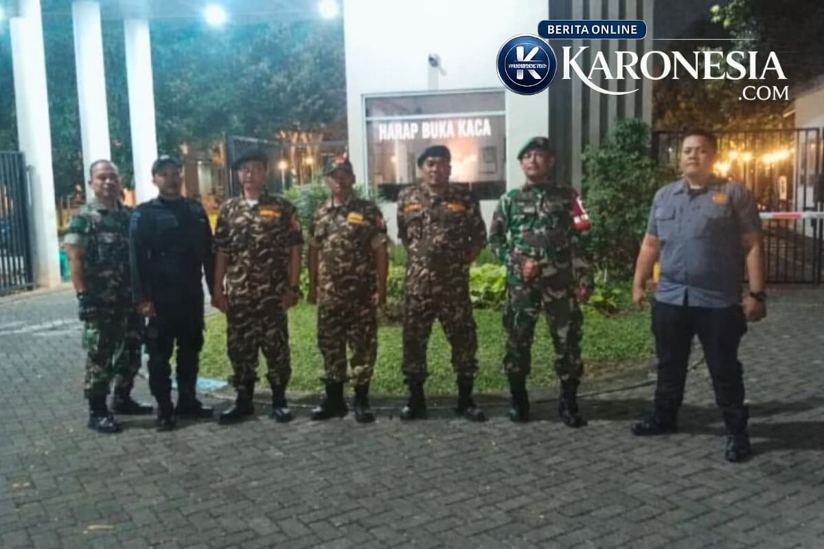 Babinsa patroli malam