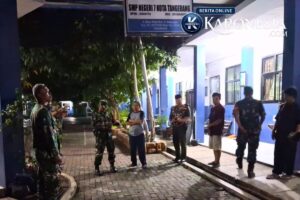 Malam Minggu Rawan, Koramil Batuceper Turun Ciptakan Rasa Aman