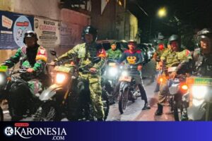 Koramil Kramatjati Patroli Malam, Rumah Warga Mudik Dijaga Ketat