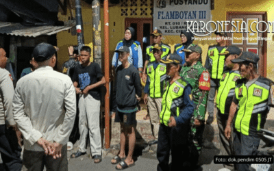 Patroli Sahur Diperketat, TNI Cegah Tawuran di Cipayung