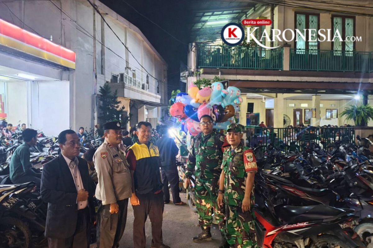patroli TNI Polri Tangerang jaga kamtibmas pasca Lebaran