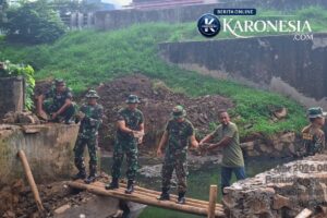 Gerak Cepat Kodim Tangerang, Jembatan Garuda Dikebut Demi Kelancaran 500 KK