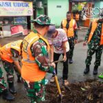 Aksi Satgas Kodim 0510 Atasi Darurat Sampah di Legok