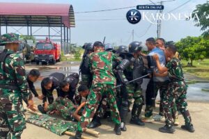 Yonif TP 843/PYV Gelar Latihan PHH Tingkatkan Profesionalisme Prajurit